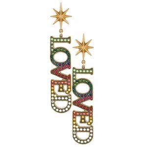 Gucci 'Loved' Statement Earrings